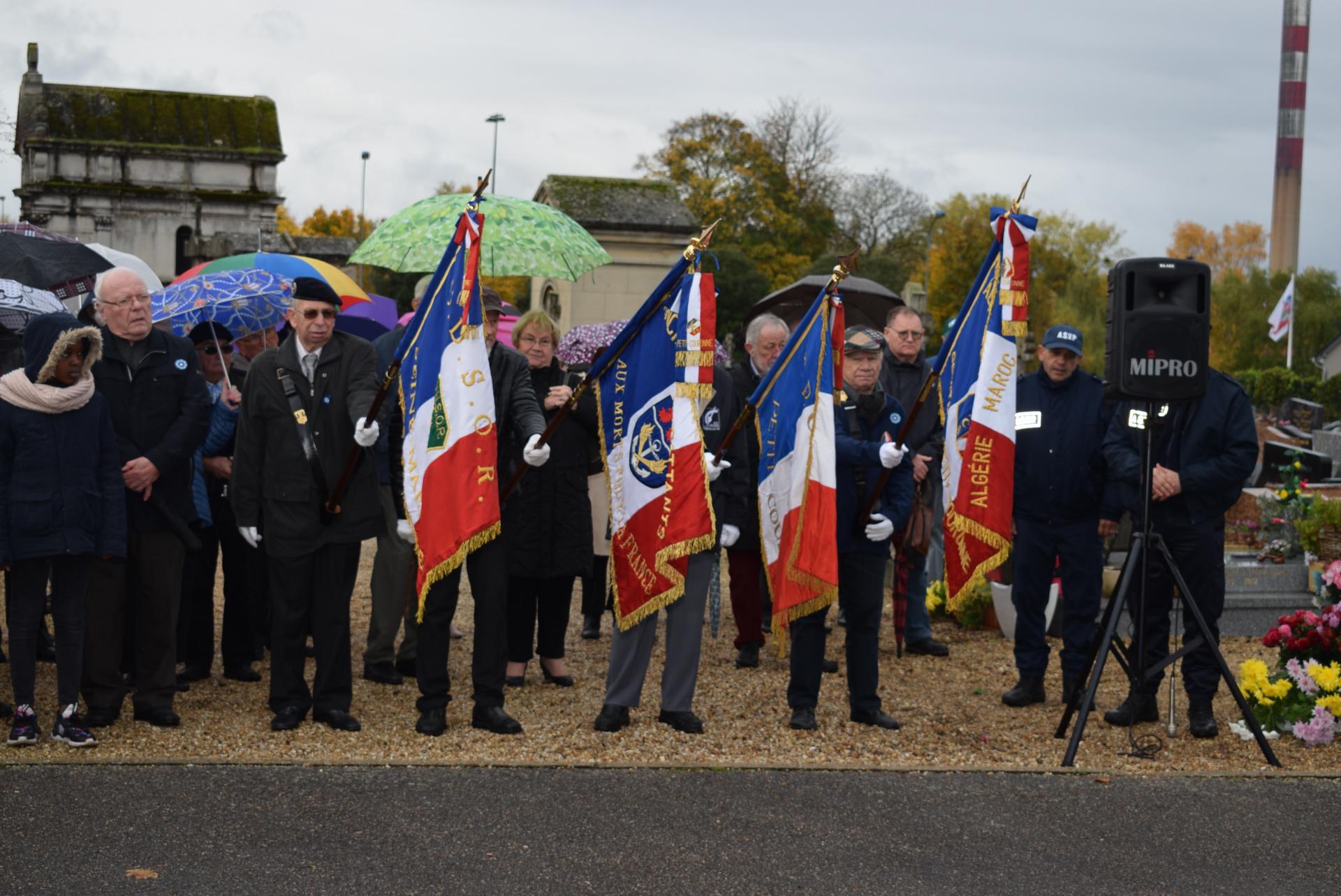 Commémoration du 11 Novembre 2019 à Petit-Couronne