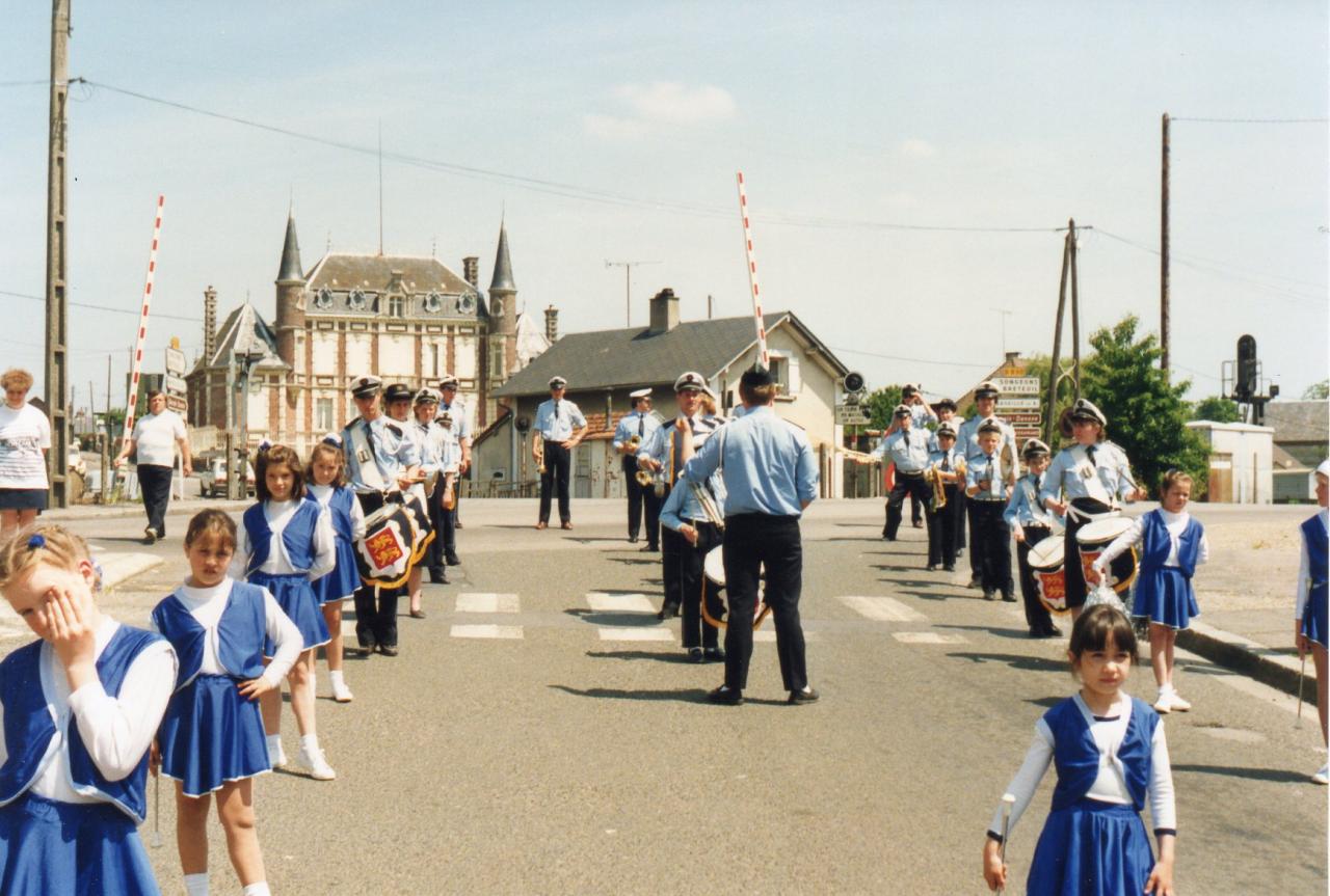 Défilé à Gournay en bray Juin 1991